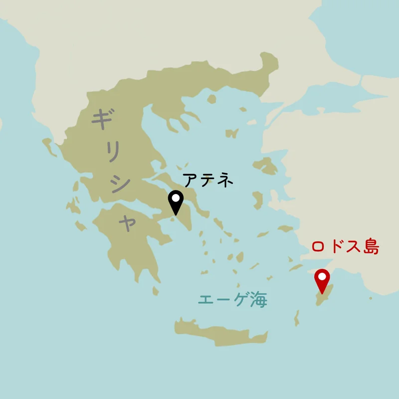 ギリシャのマップ
