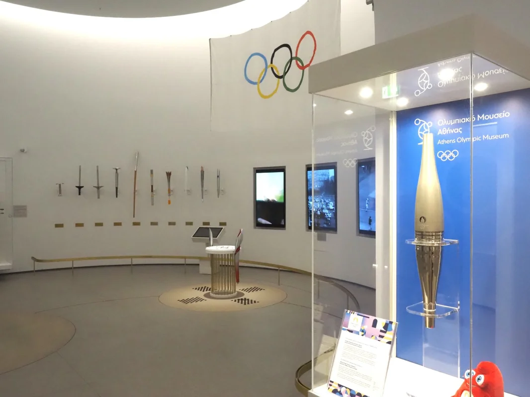 トーチの展示室