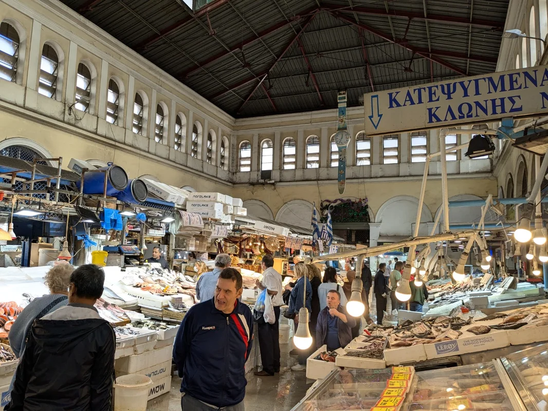 アテネ中央市場