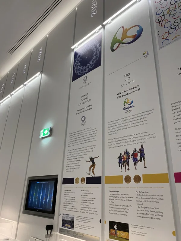 東京五輪の展示
