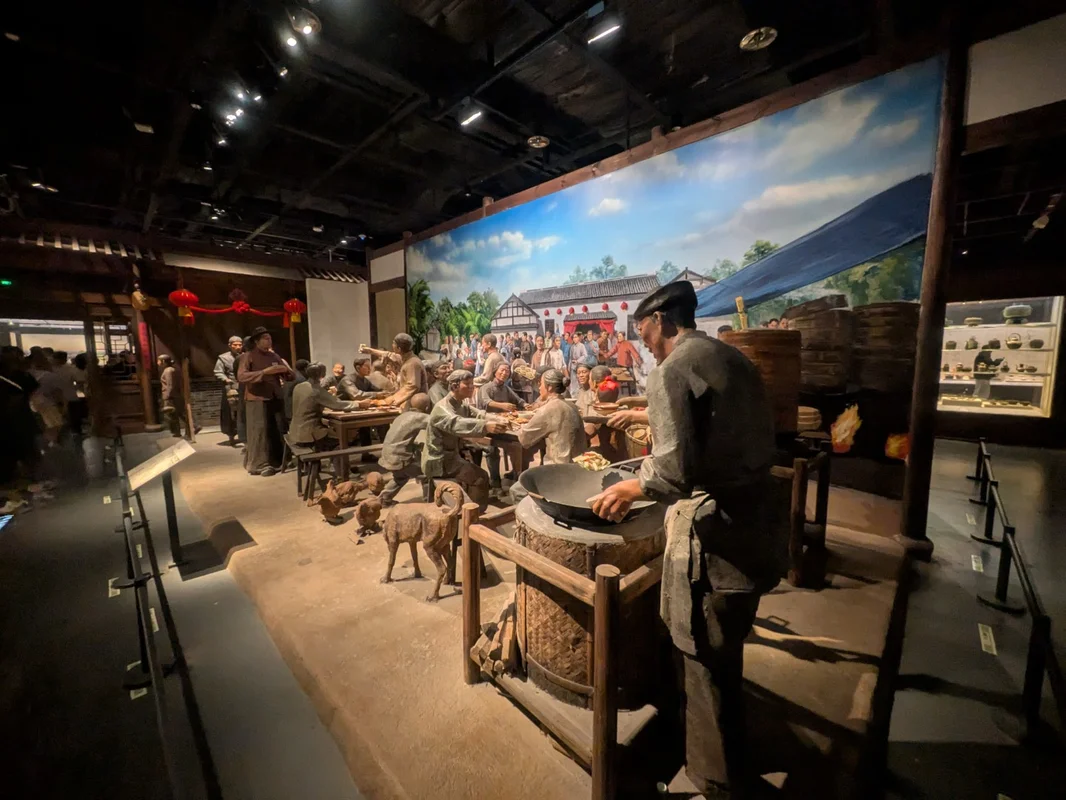 中国の文化の展示
