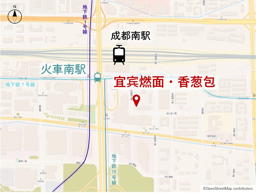 お店の位置図