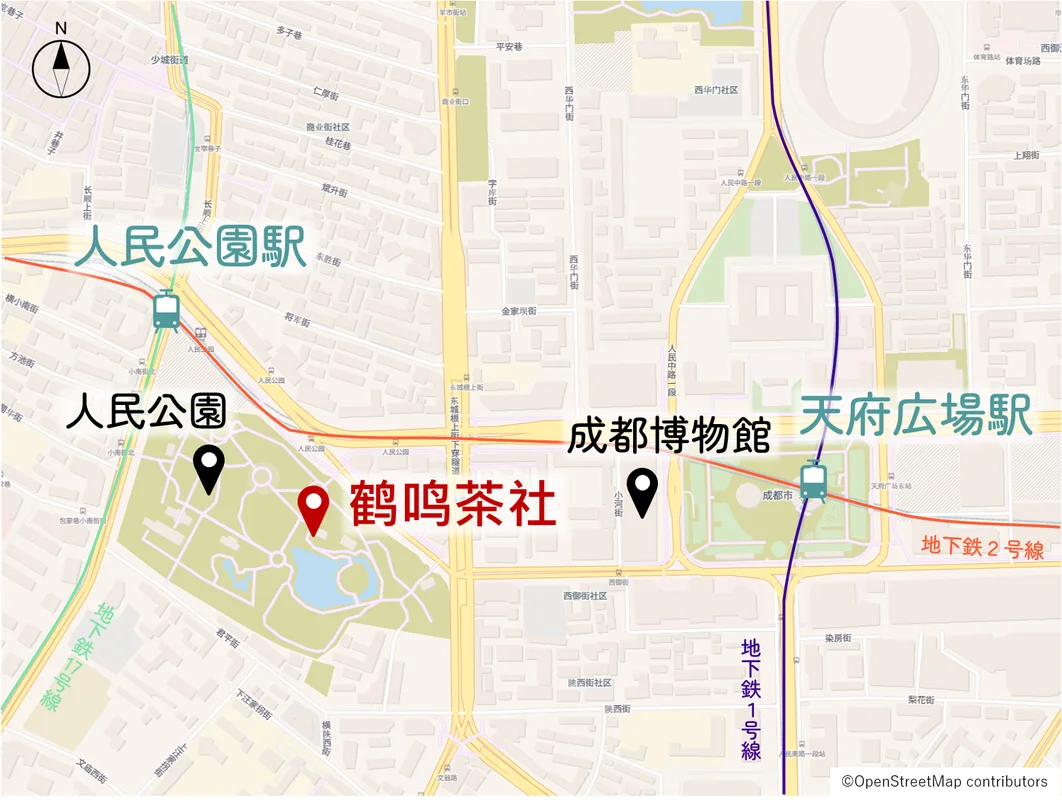 お店の位置図
