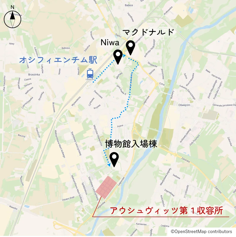 マクドナルドの地図