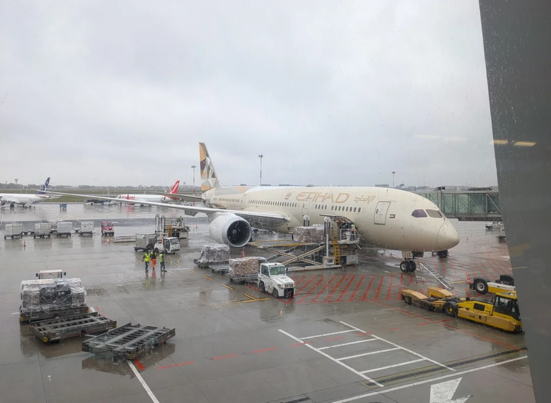 エティハド航空の機体