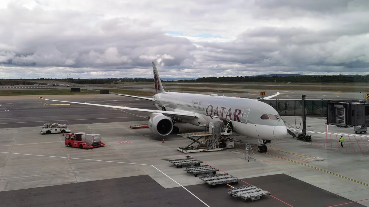 カタール航空の機体