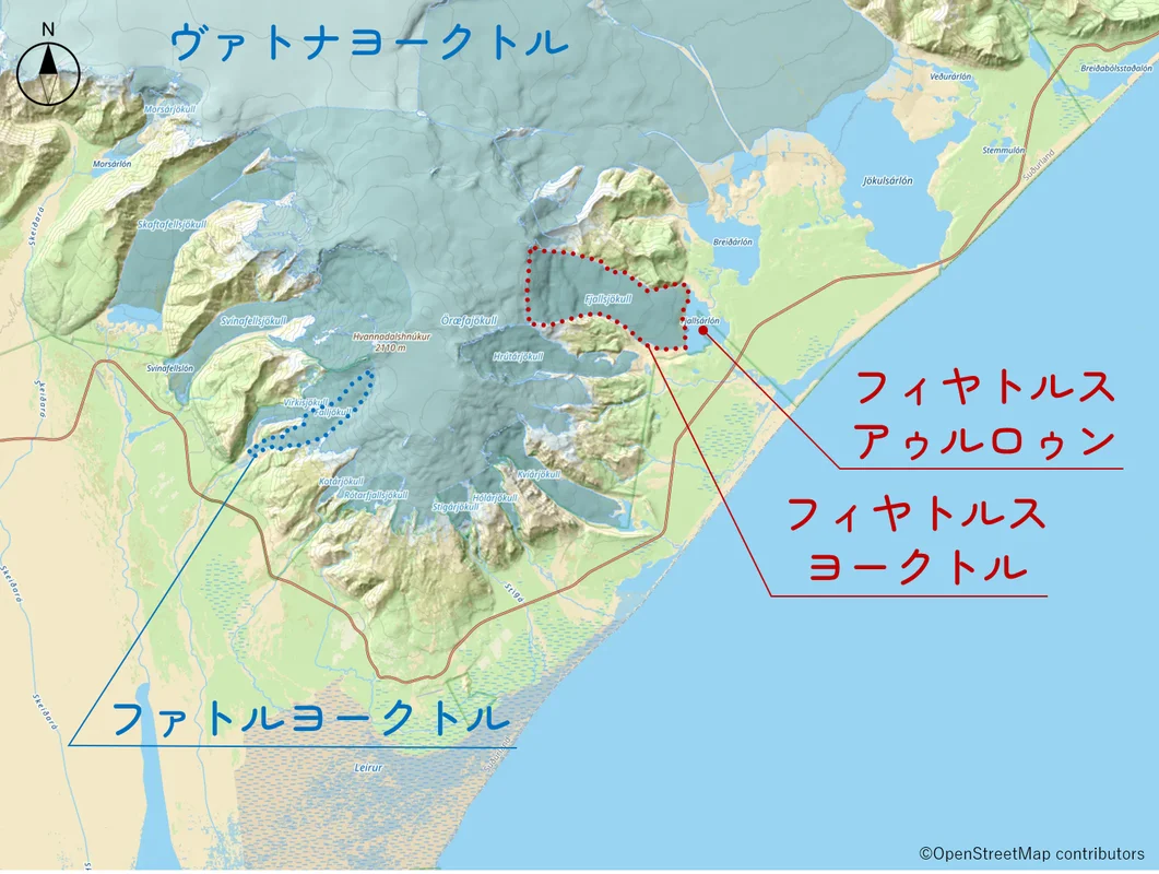 フィヤトルスアゥルロゥンの位置図