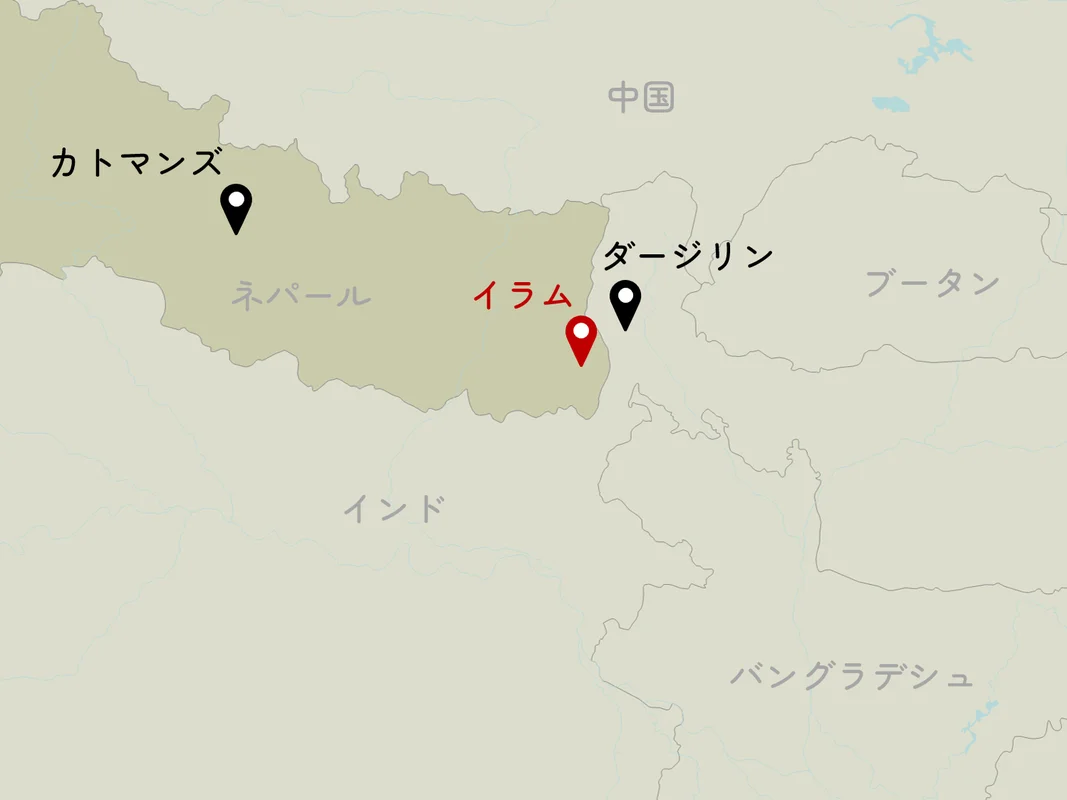 イラムの位置図