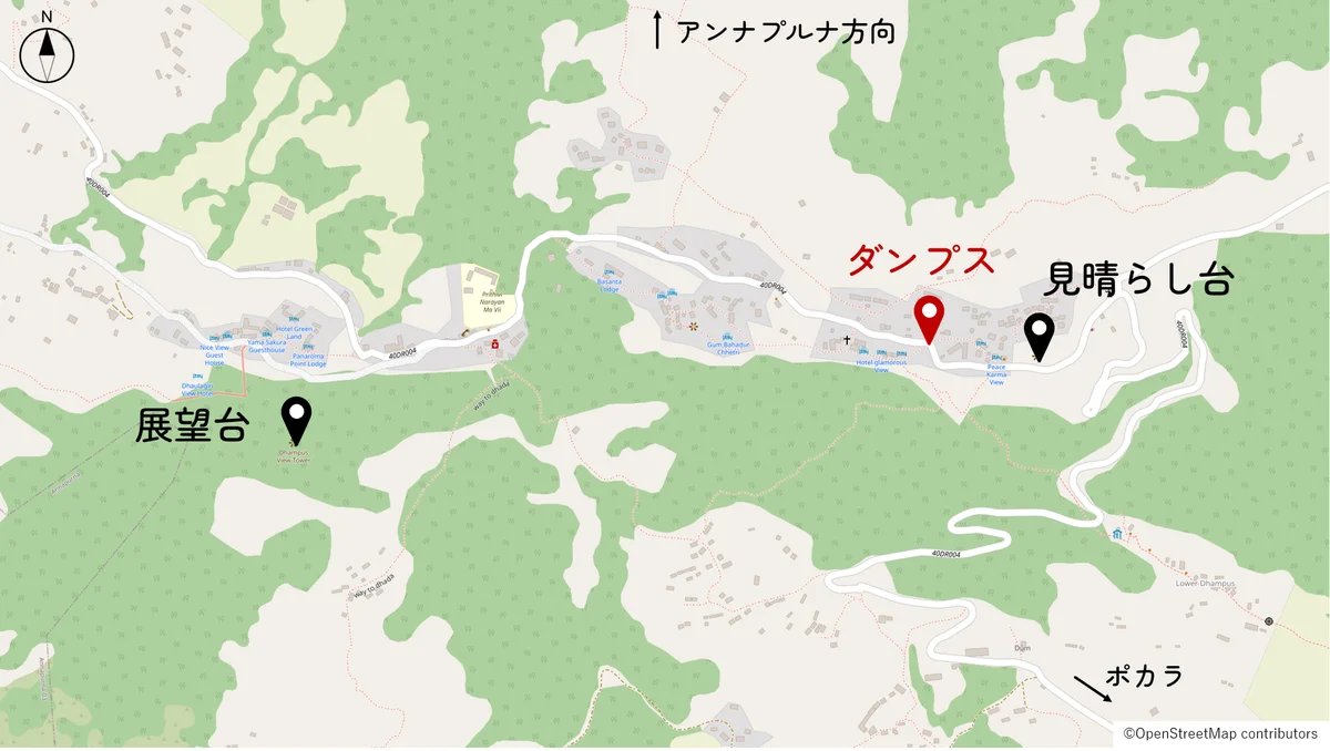 ダンプスの地図