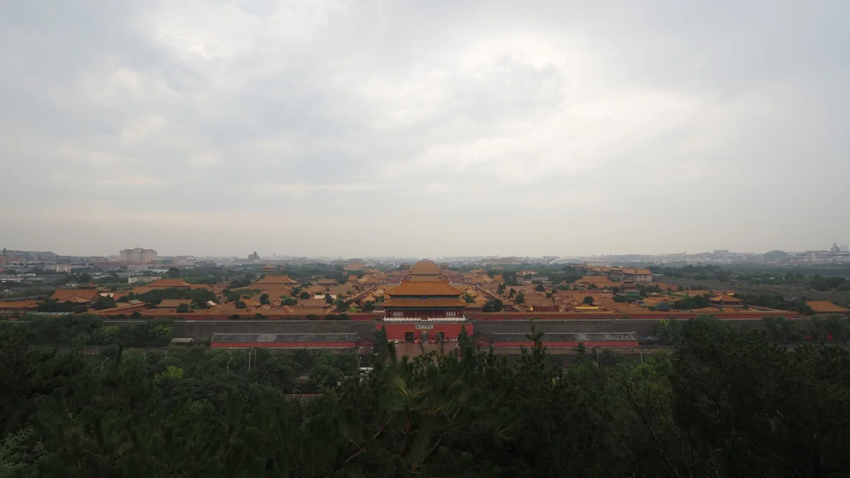 南側（紫禁城）