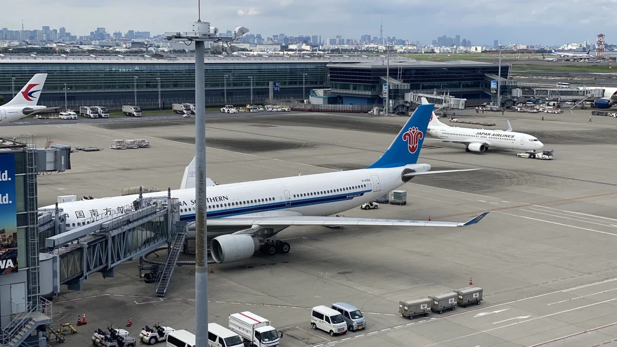 搭乗したエアバスA330-300