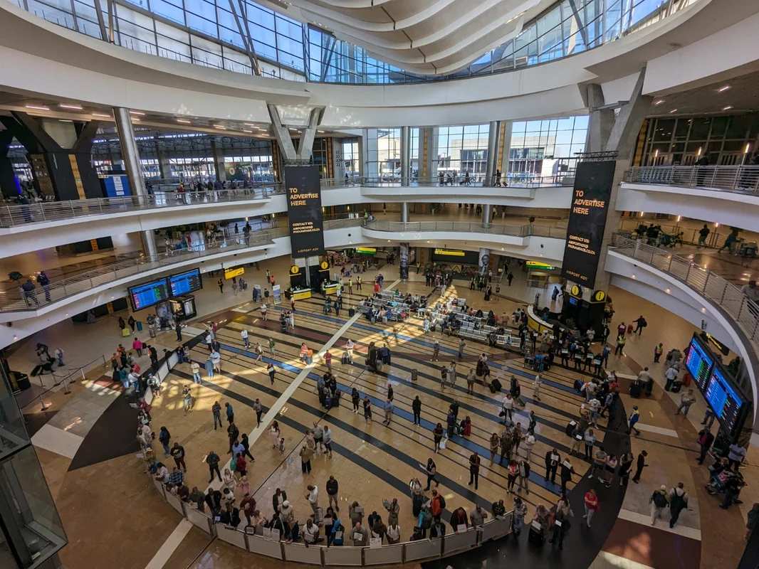 O.R.タンボ国際空港のロビー